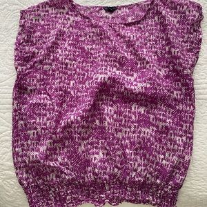 Banana Republic Purple Sleeveless Top